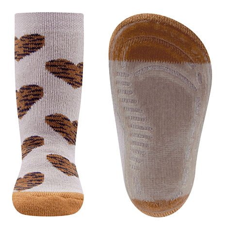 Anti-Rutsch Socken mit Tigerherzen Druck