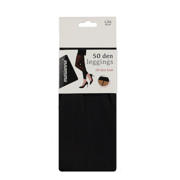 50 Denier Leggings im 20 Denier Look