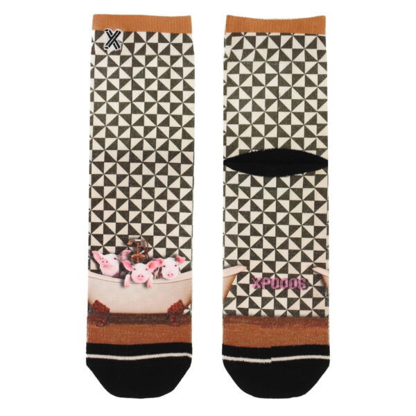 XPOOOS Socken mit Miss Piggy-Print