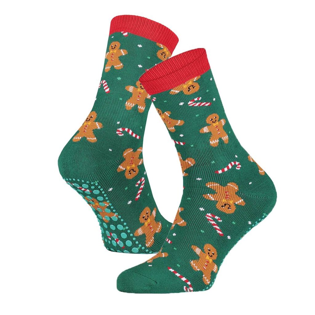 Anti-Rutsch Socken Lebkuchenmann