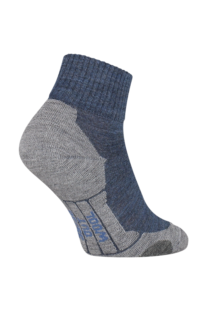 Merinowollene Wandersocken bis zum Knöchel – Bild 2