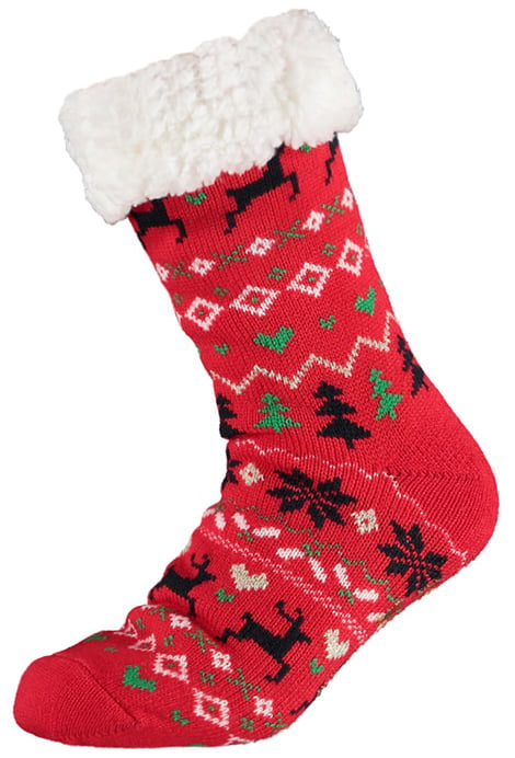 Weihnachts-Damen-Haussocken