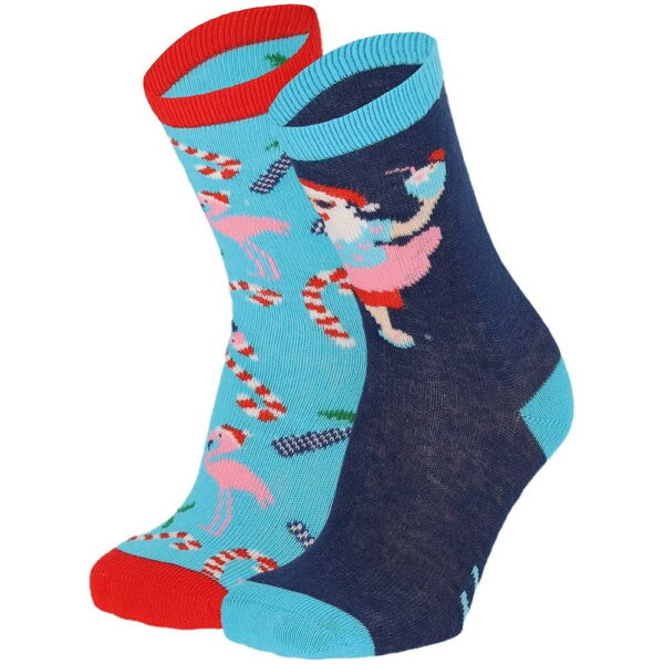 Weihnachts-Kindersocken in Weihnachtskugel