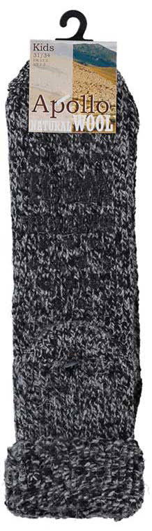 Apollo sokken met antislip van wol