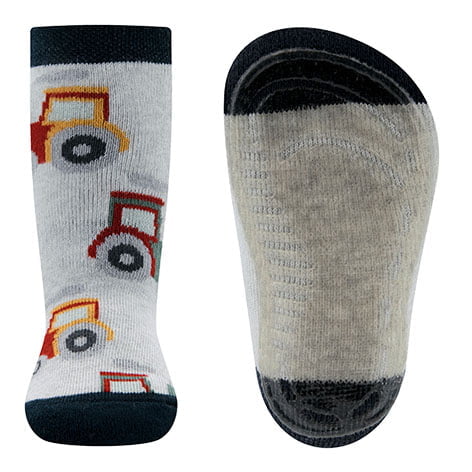 Antirutsch-Socken mit Traktor-Print – Bild 2