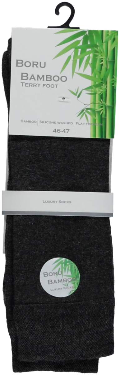 Bambussocken mit Frotteesohle