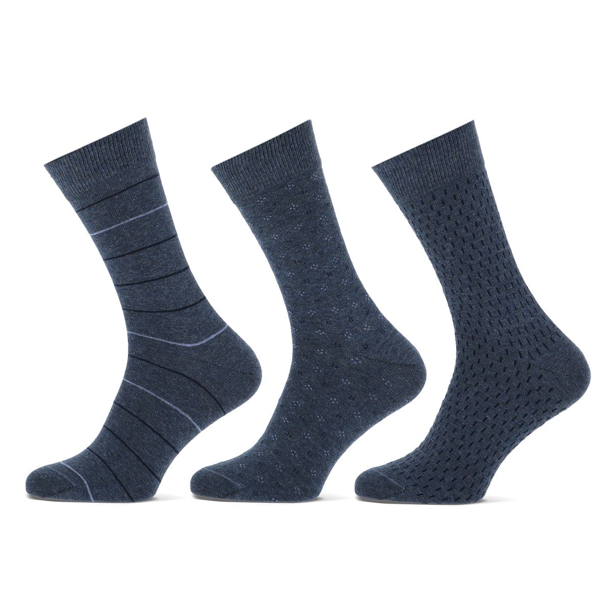 Herrensocken mit Dessins