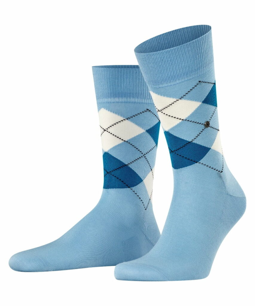 Herrenchester Herrensocken mit Karomuster