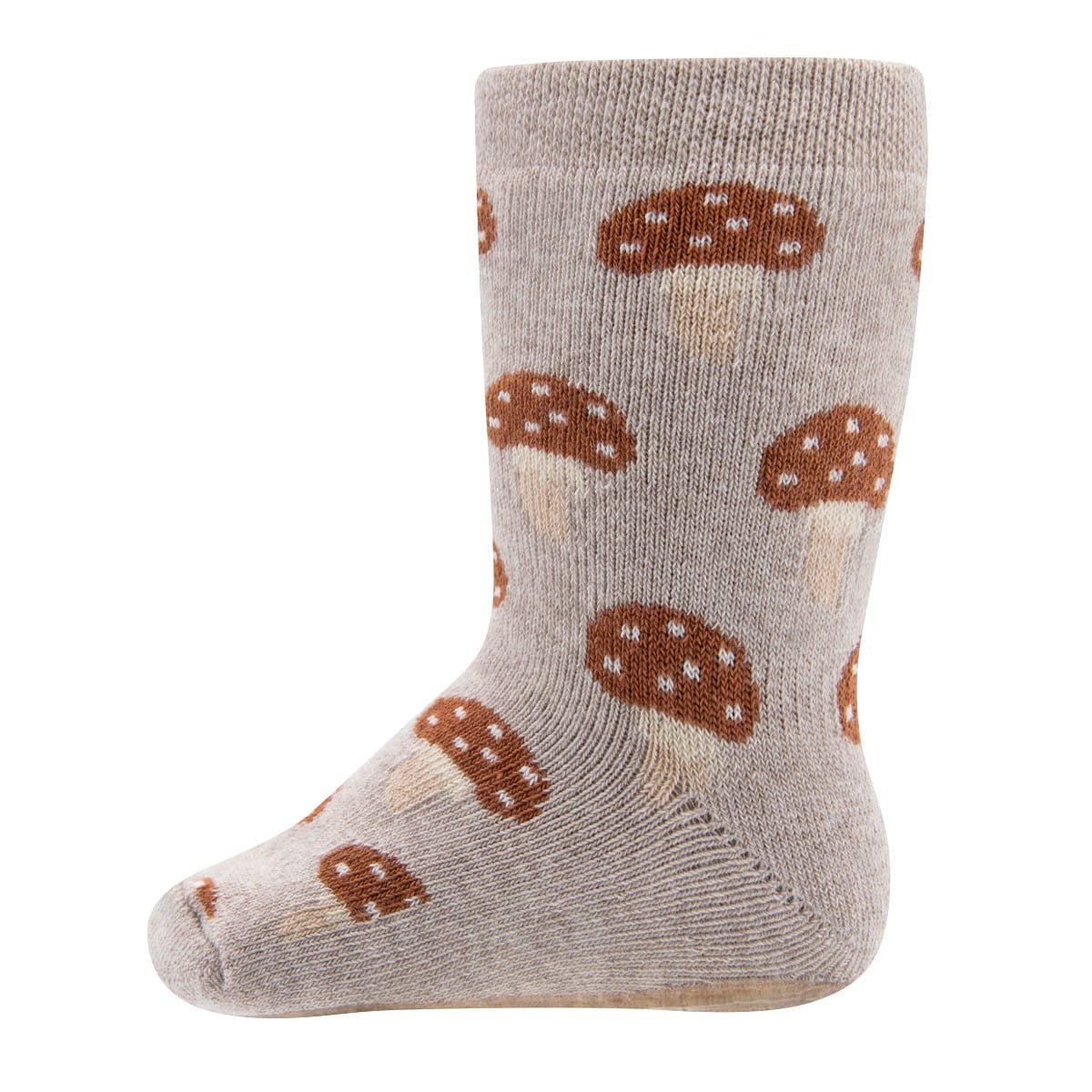 Anti-Rutsch-Socken mit Pilz-Motiv