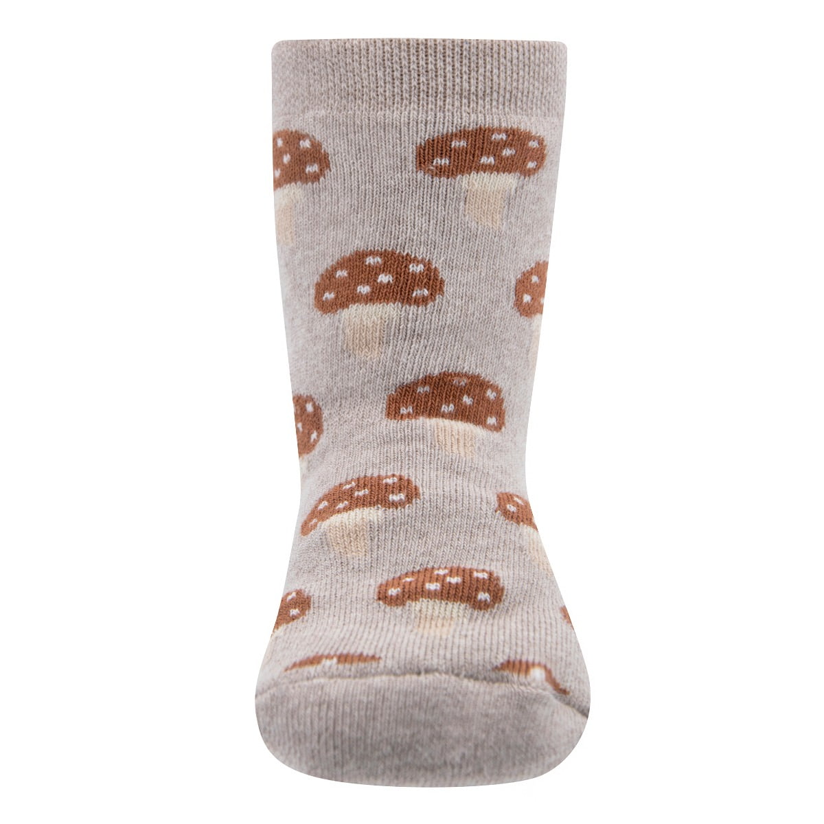 Anti-Rutsch-Socken mit Pilz-Motiv