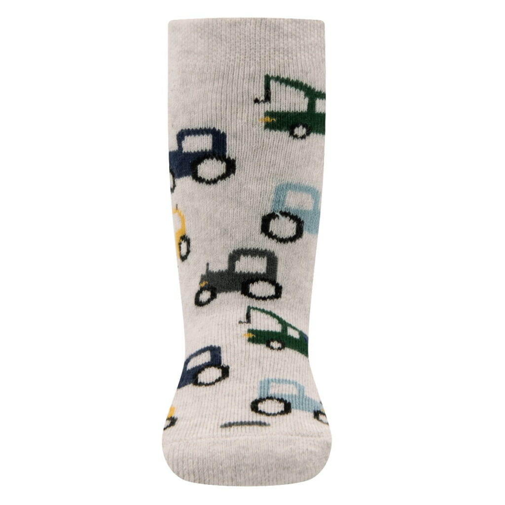 Antirutsch-Socken mit Traktor-Print