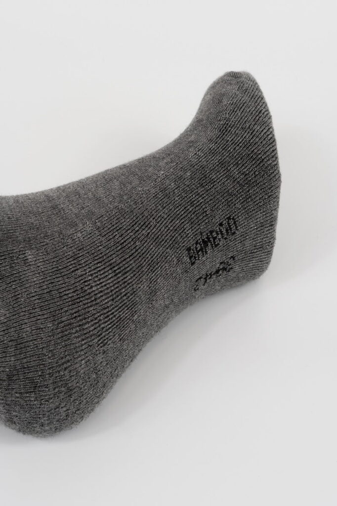 Bambussocken mit Frotteesohle – Bild 5