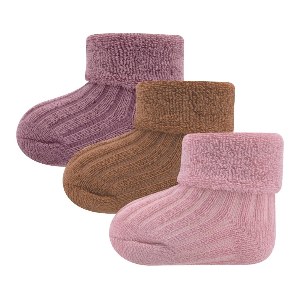 Baby-Söckchen mit Umschlagrippe