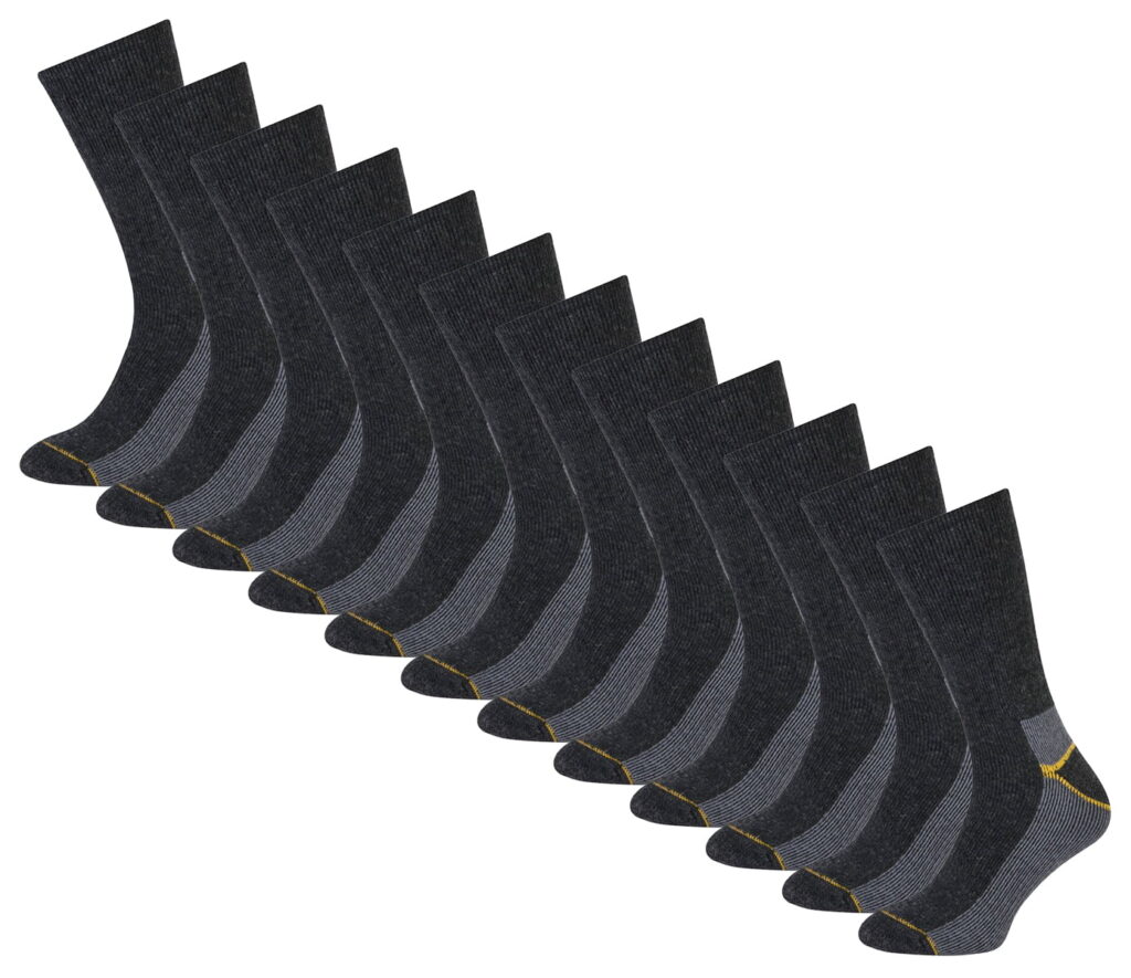 Thermo-Arbeitssocken – 12 Paar