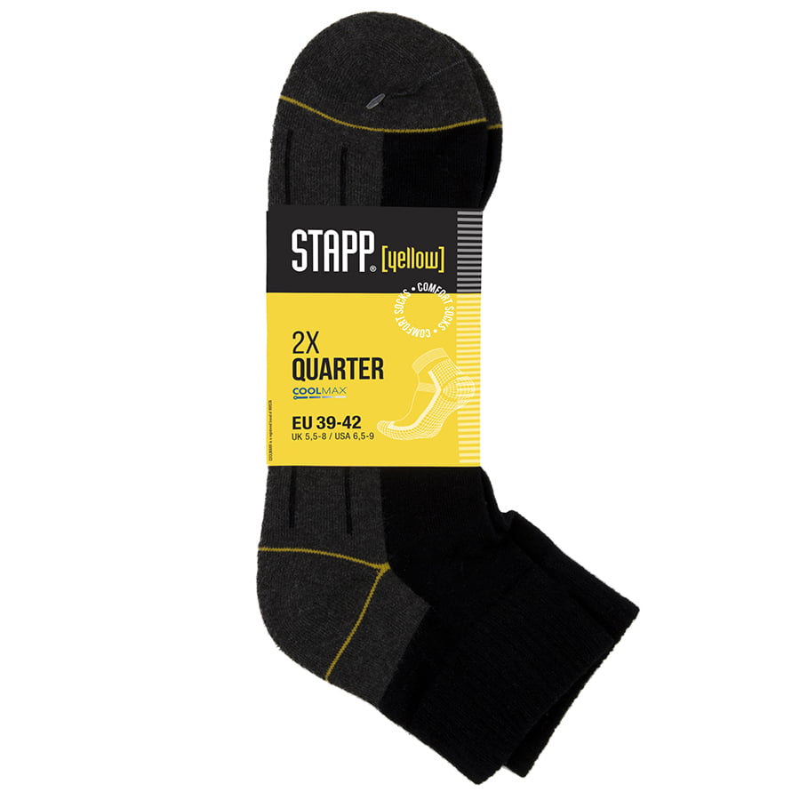 Quarter halbhohe Arbeitssocken mit Frotteesohle – 12 Paar – Bild 7