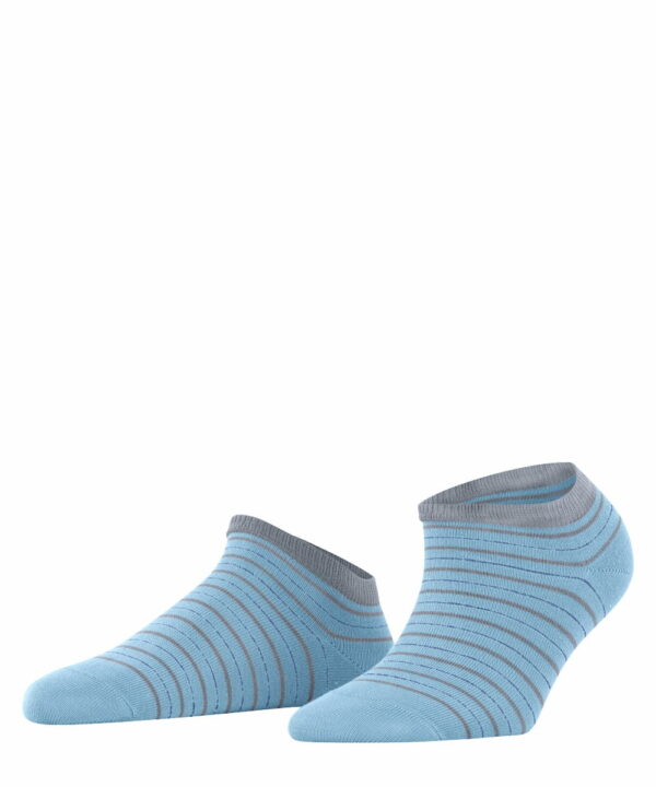Stripe Shimmer Damen-Sneakersocken