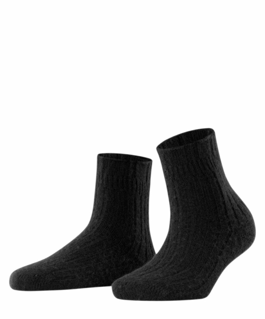 Bedsocken mit Rippen Damen Socken