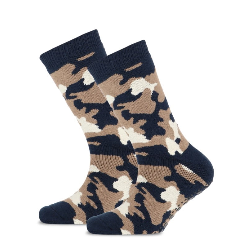 Antirutsch-Socken mit Camouflage-Print