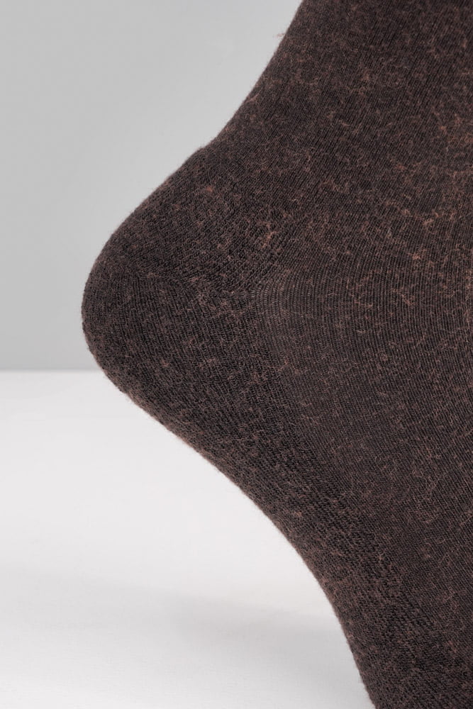 Bambussocken mit Wolle und Frottee-Sohle – Bild 3