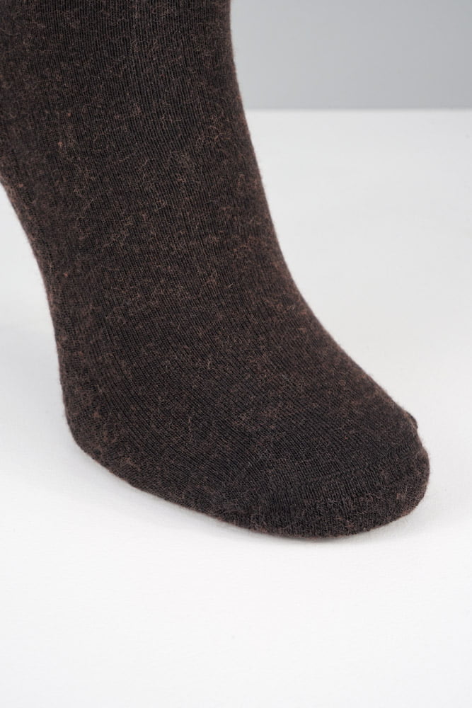 Bambussocken mit Wolle und Frottee-Sohle – Bild 4