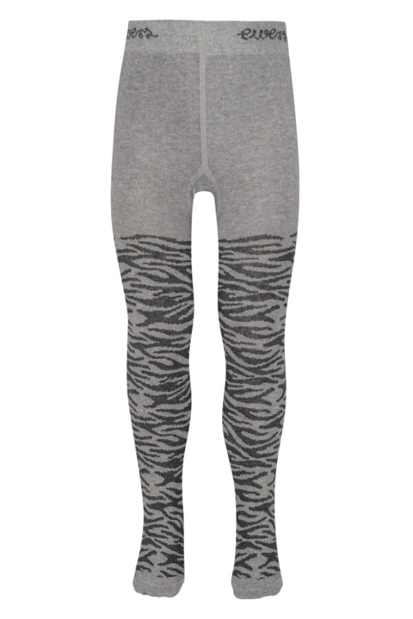 Kinder-Strumpfhose mit Zebra-Druck