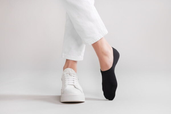 Sneakersocken aus Bio-Baumwolle – 2er-Pack