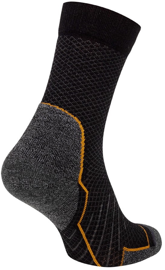 Trekking Wandersocken Schwarz – Bild 2