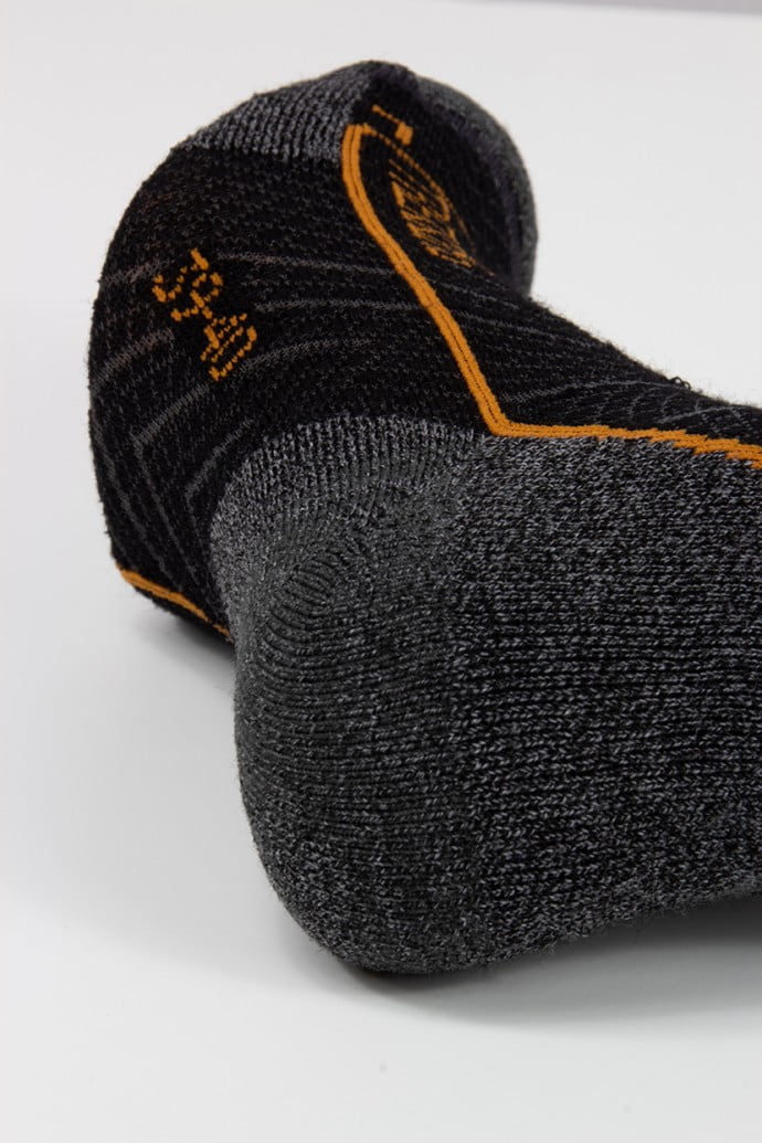 Trekking Wandersocken Schwarz