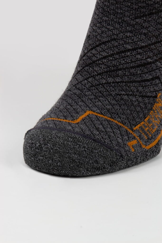 Trekking Wandersocken Anthrazit – Bild 3