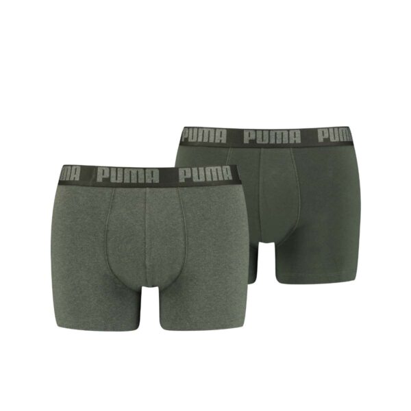 Boxershorts 2er-Pack Green melange