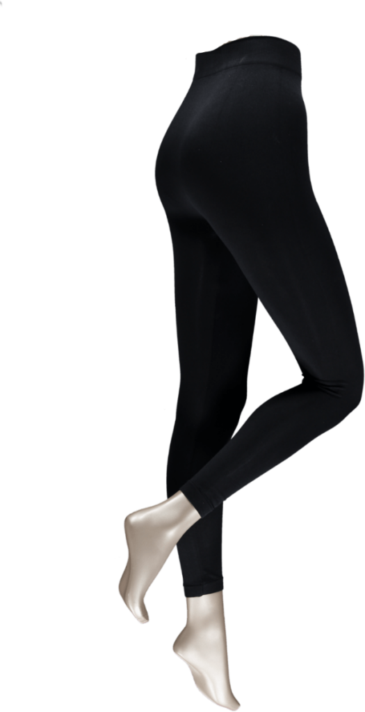 200 Denier nahtlose Leggings aus Mikrofaser – Bild 4