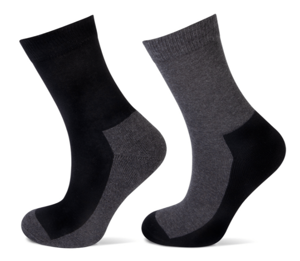 Kindersocken aus Baumwolle mit Frottee-Sohle
