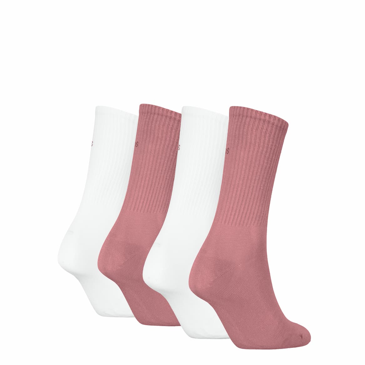 Calvin Klein Damen Socken Geschenkbox Logo 4-Pack