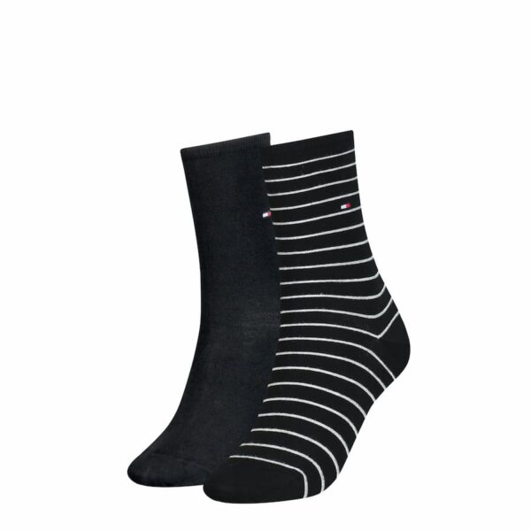 Tommy Hilfiger Damen Socken 2-Pack Small Stripe