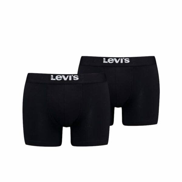 Herren Boxershorts solid 2-pack
