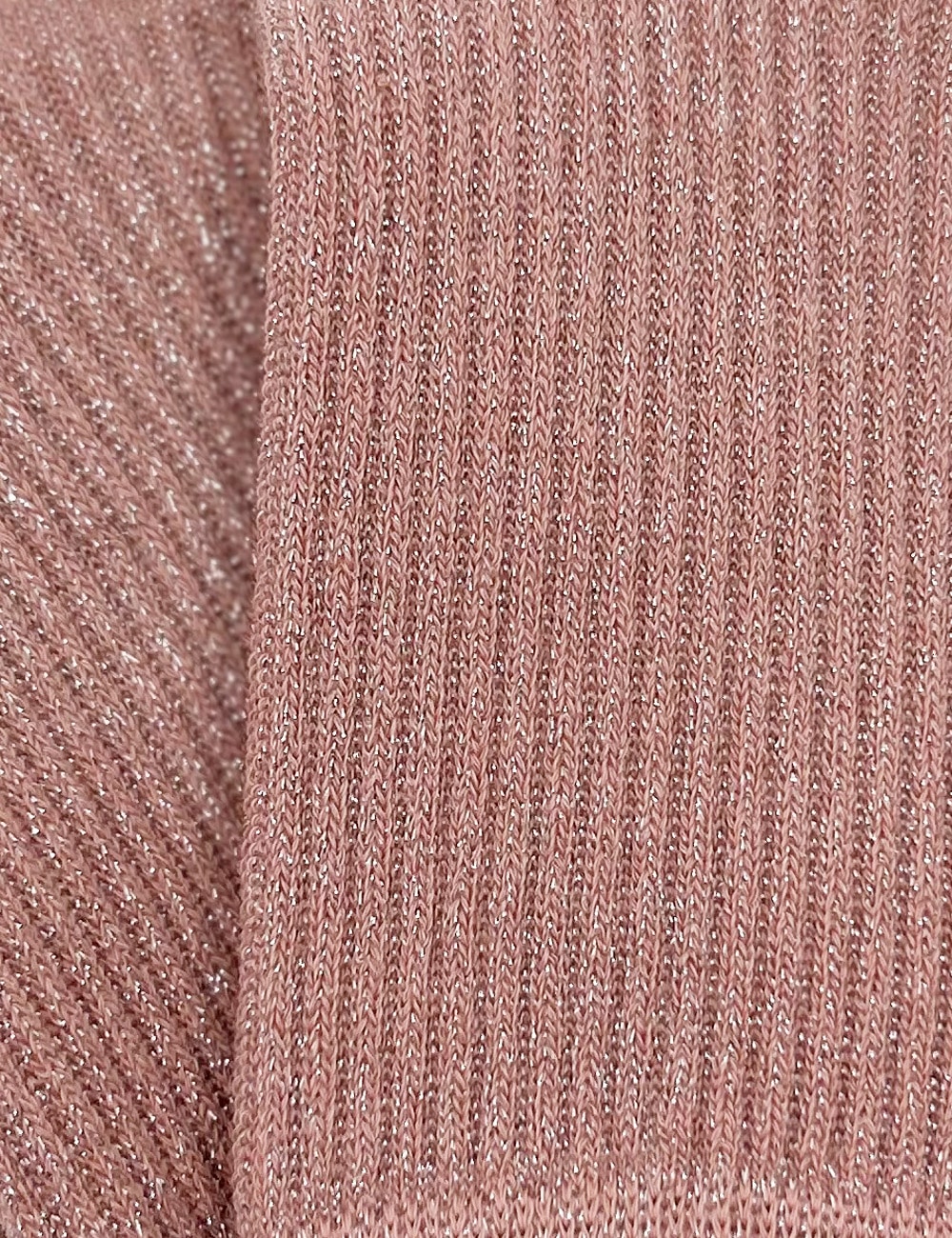 Hohe Damen Glitzersocken