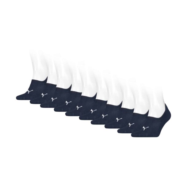 Footies mit hoch ausgeschnittenem Rist 10-paar