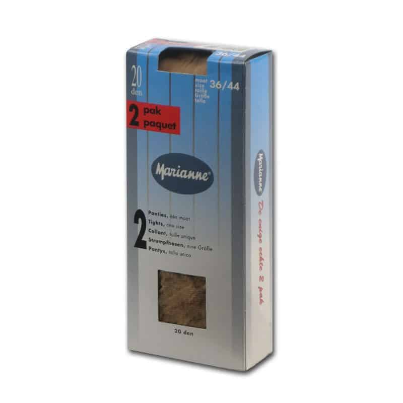 Marianne Strumpfhose Mousse ungeformt 20 Den, 2er-Pack – Bild 3