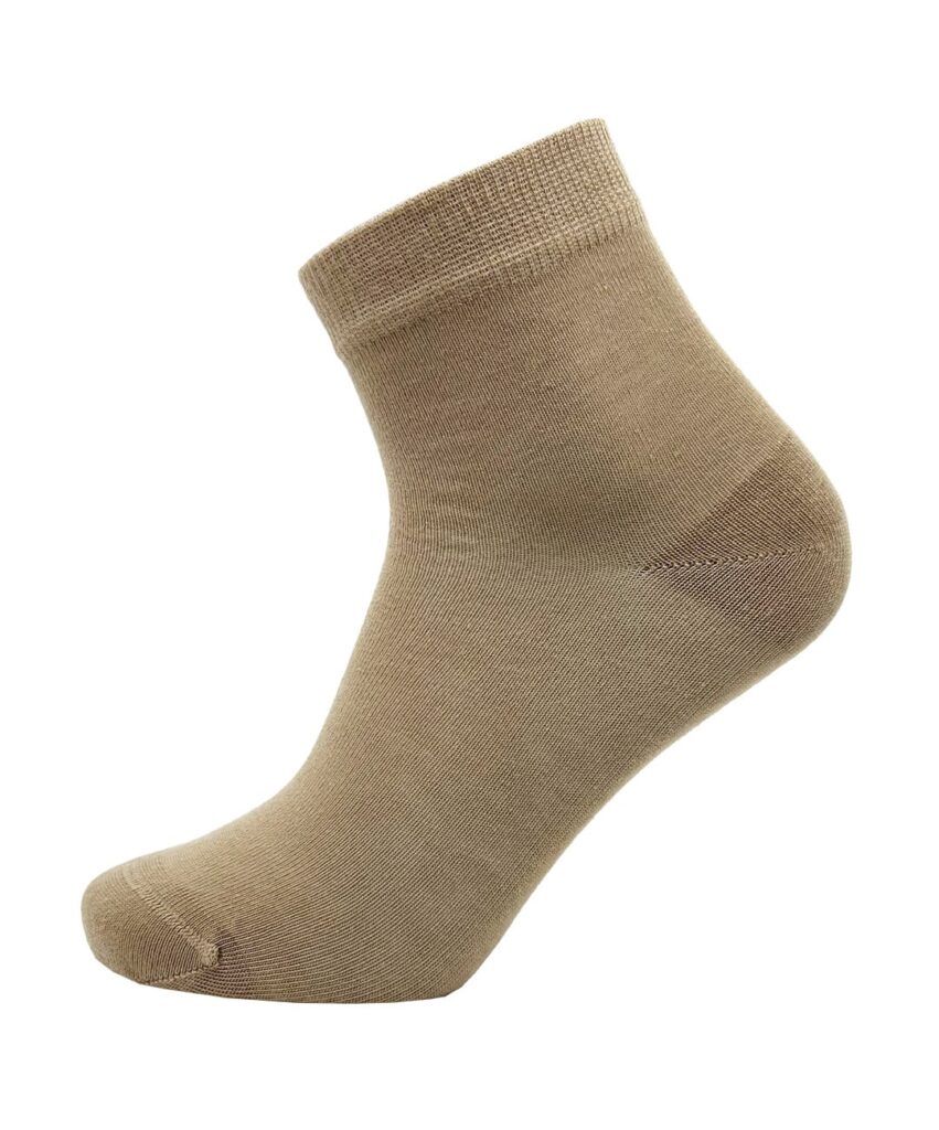 Sokken Online-10cel-quarter-sokken-beige