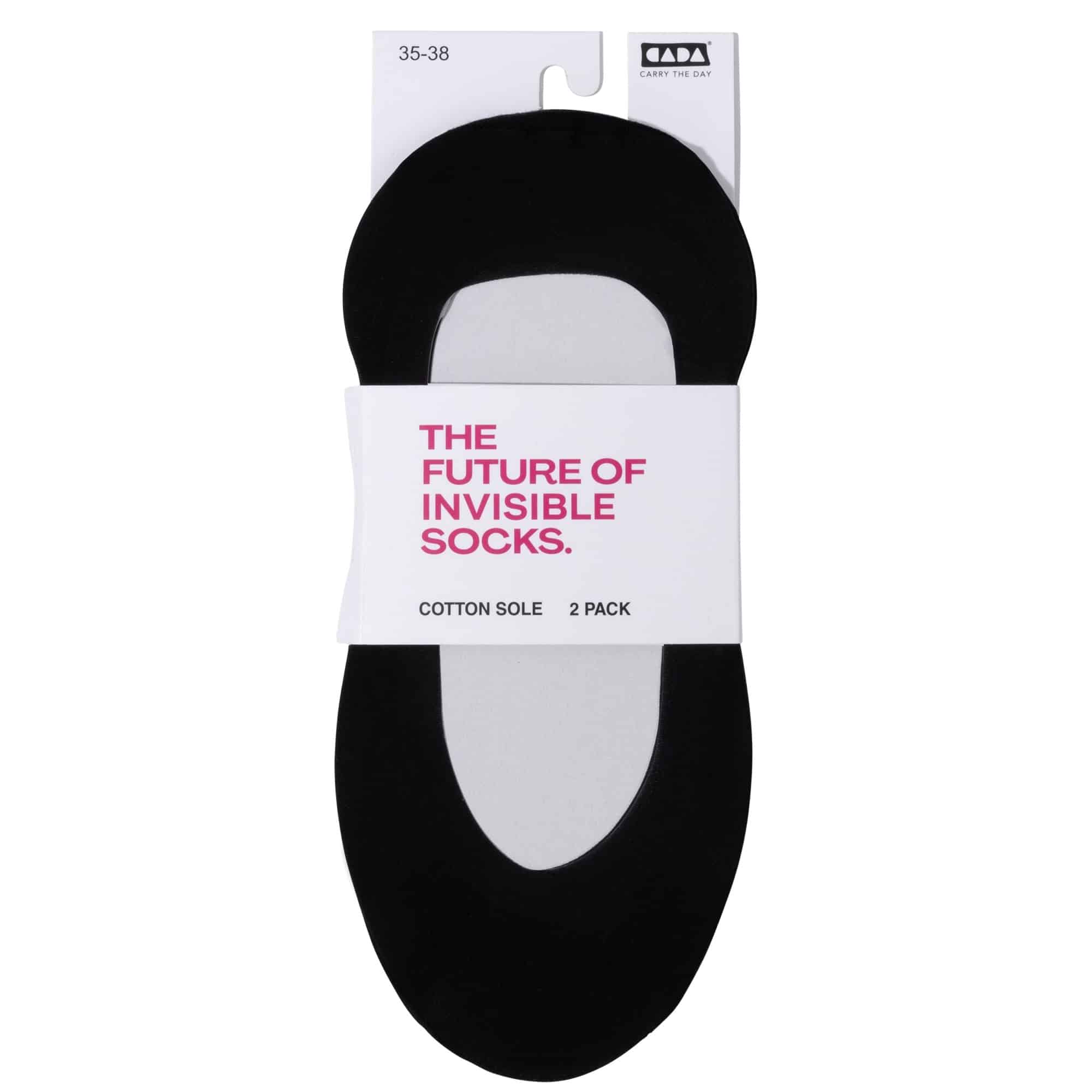 Sokken Online-cada-invisable-c004-zwart