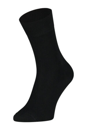 Sokken Online-eureka-bamboe-hoge-sokken-bc001-zwart