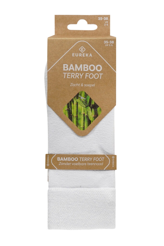 Hohe Bambussocken mit Frotteesohle – Bild 16