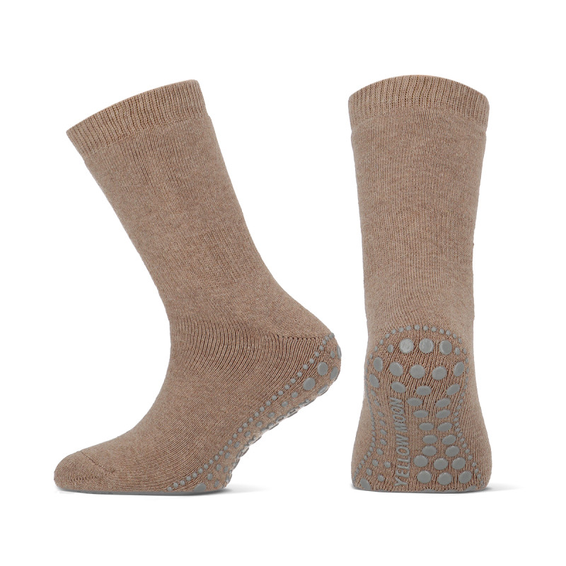 Sokken-Online-yellow-moon-kindersokken-met-antislip-8515-beige-1