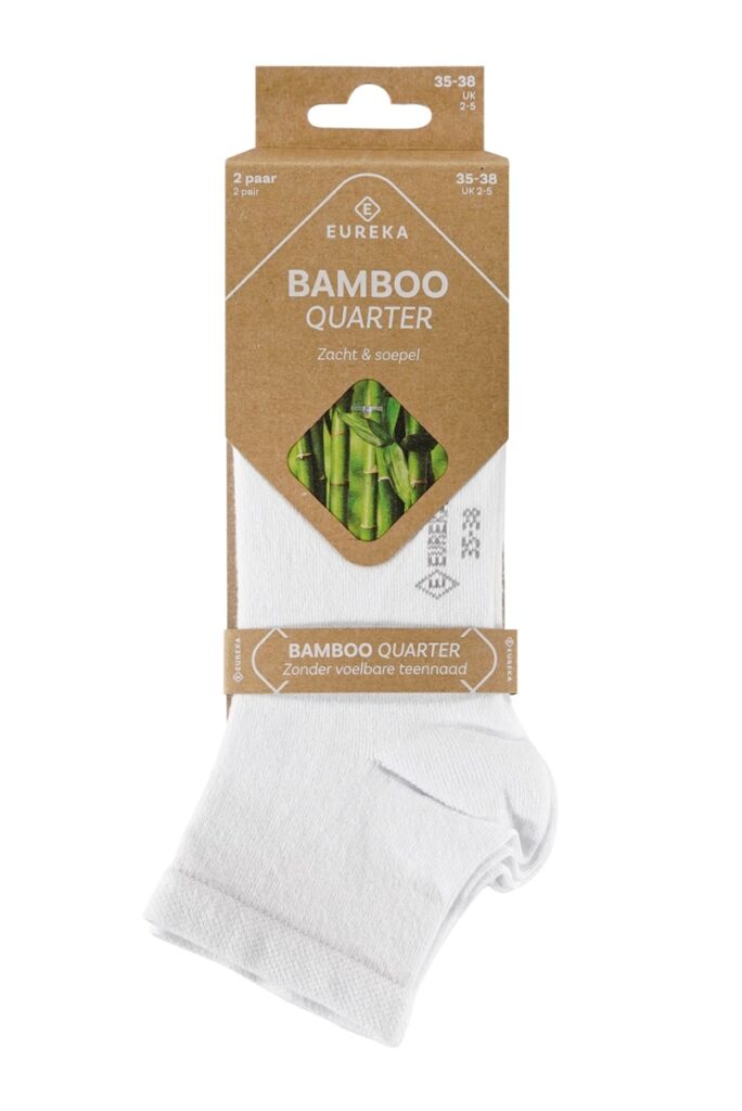 Bambus-Quarter-Socken – 2er-Pack – Bild 11