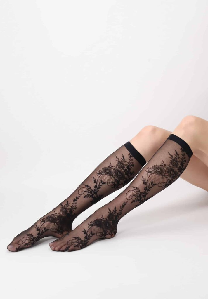 Sokken-online-lacelike-kniekous-30-denier-VOBC68148-zwart-2