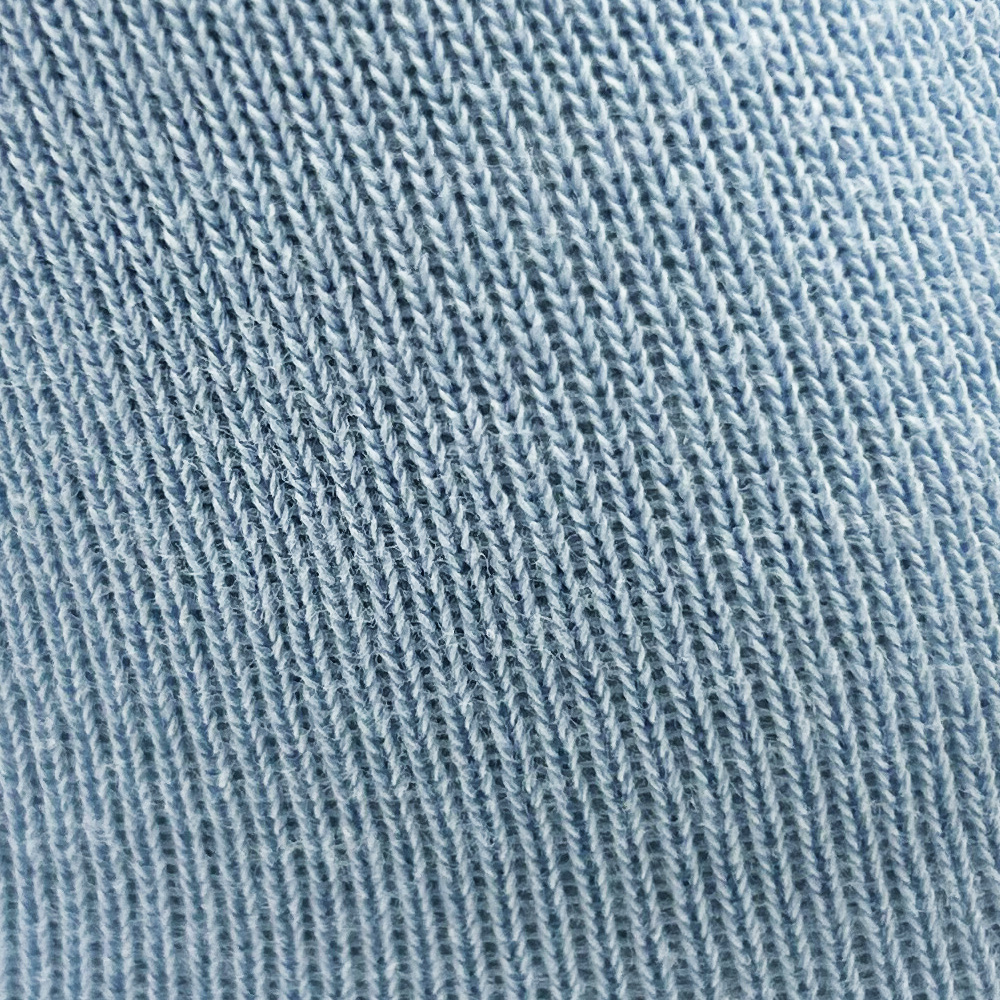 Unisex Baumwollsocken hellblau – Bild 3