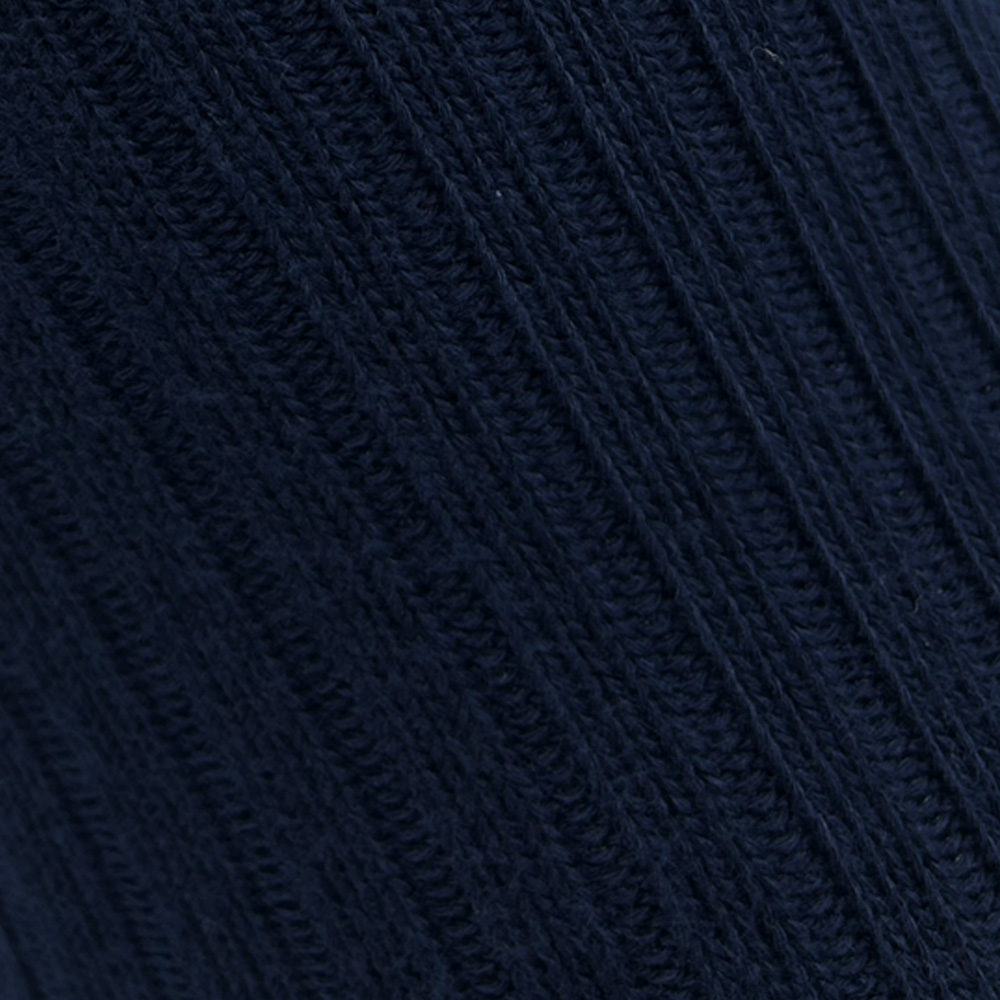 Unisex Ripp-Streifensocken dunkelblau – Bild 3