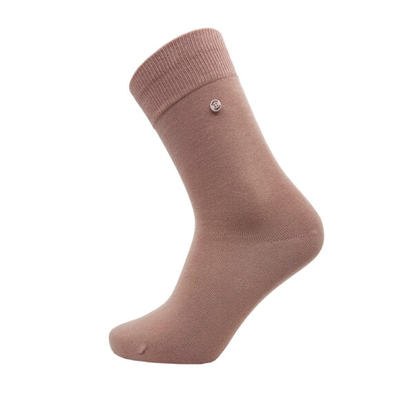 Unisex Socken aus Bio-Baumwolle puderrosa
