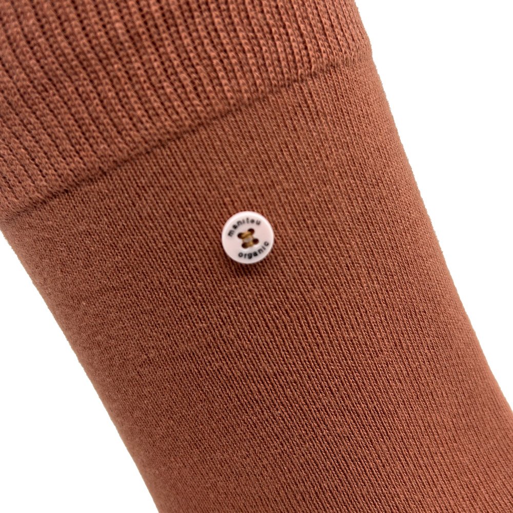 Unisex Socken aus Bio-Baumwolle koralle – Bild 2