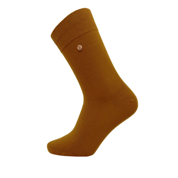 Unisex Socken aus Bio-Baumwolle senfgelb